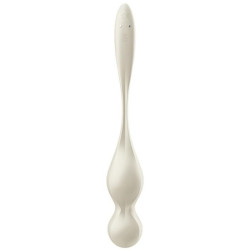 Satisfyer - Balles Vibrantes De Kegel Love Birds Blanches